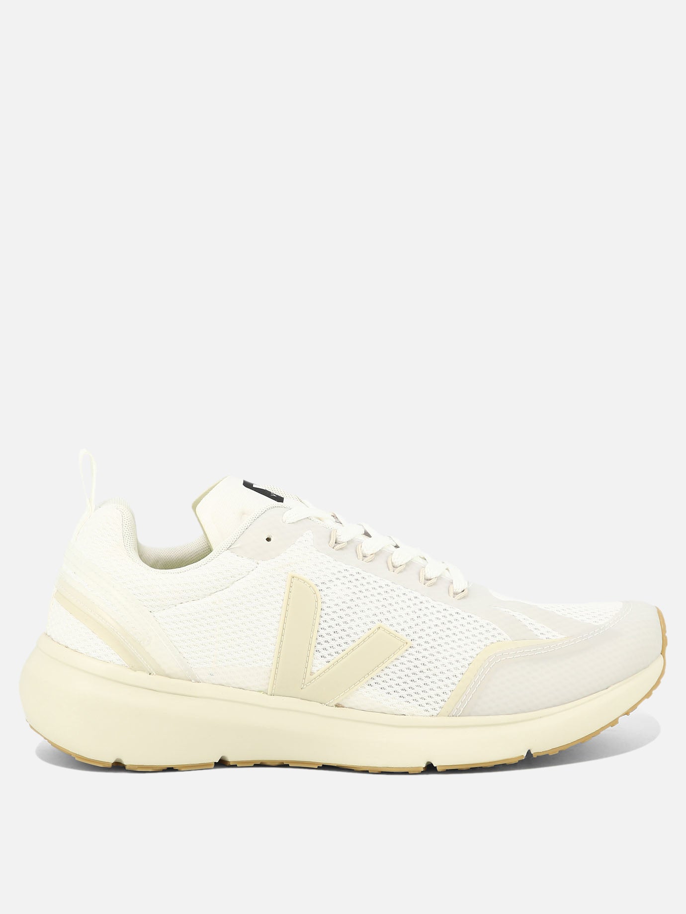 Low top sneakers 100% recycled polyester - 100% rubber  White - Veja Men | PDP | VIETTI Online Store | thumbnail