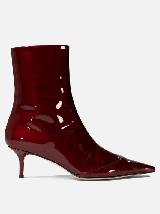 "Roe" patent leather ankle boots