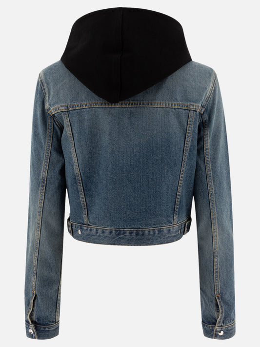 Denim jackets Solid colour  Blue - Alaïa Women | PLP | VIETTI Online Store | 2
