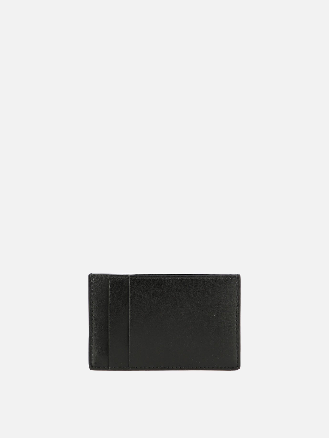 Alexander McQueen "McQueen Graffiti" card holder Black