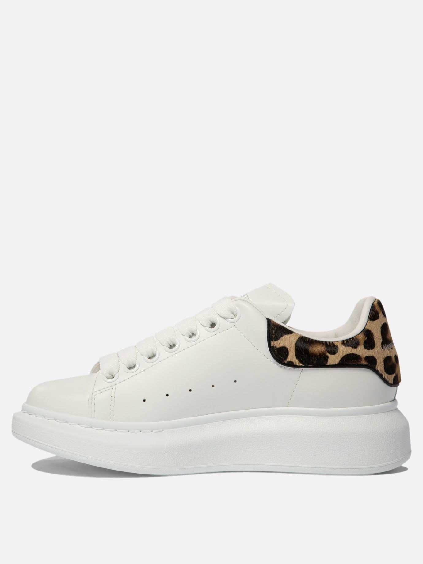 Low top sneakers 100% leather - 100% rubber  White - Alexander McQueen Women | PDP | VIETTI Online Store | thumbnail_3