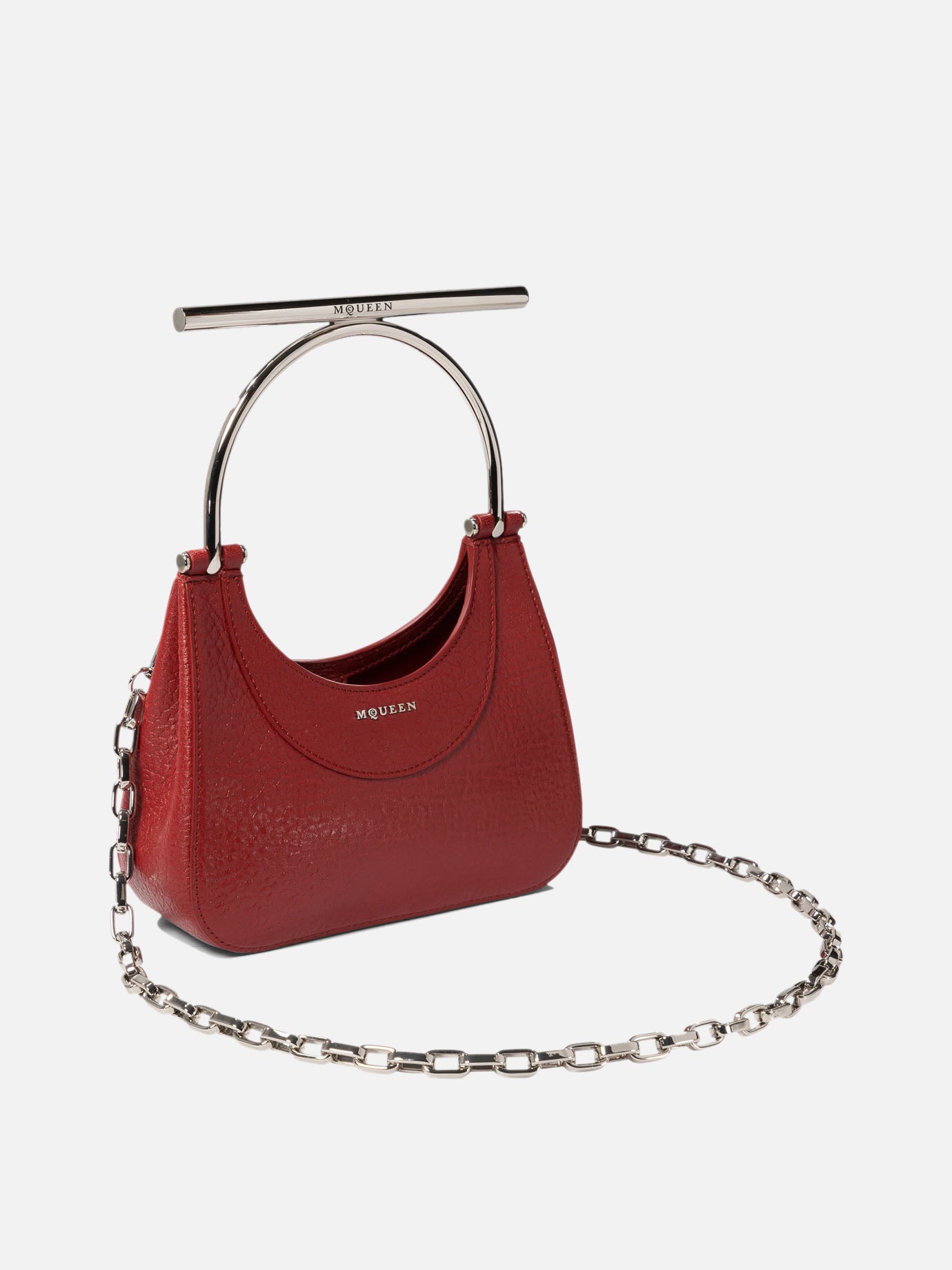 Alexander McQueen "Mini Cross-Bar" handbag Red