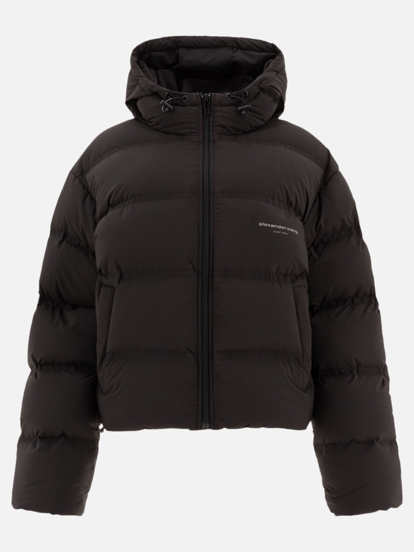 Down jackets Solid colour  Black - Alexander Wang Women | PDP | VIETTI Online Store | thumbnail