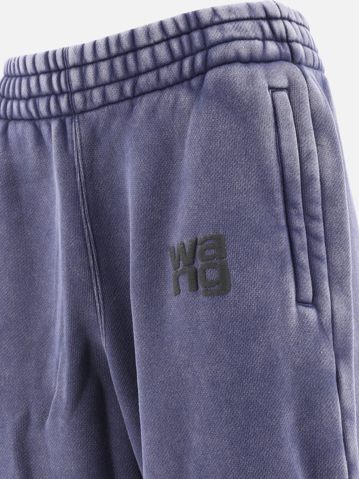 Sport trousers Solid colour  Blue - Alexander Wang Women | PDP | VIETTI Online Store | thumbnail_4