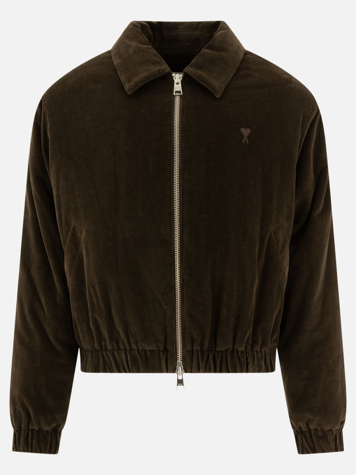 Quilted & Utility Jackets Solid colour  Brown - Ami Paris Men | PDP | VIETTI Online Store | Zoom-Modal

