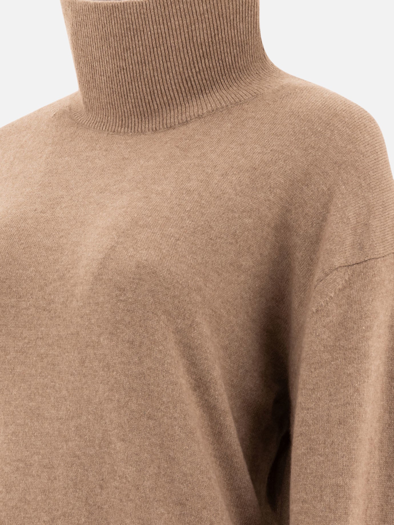 Maglioni dolcevita Solid colour  Marrone - Auralee Donna | PDP | VIETTI Online Store | thumbnail_4