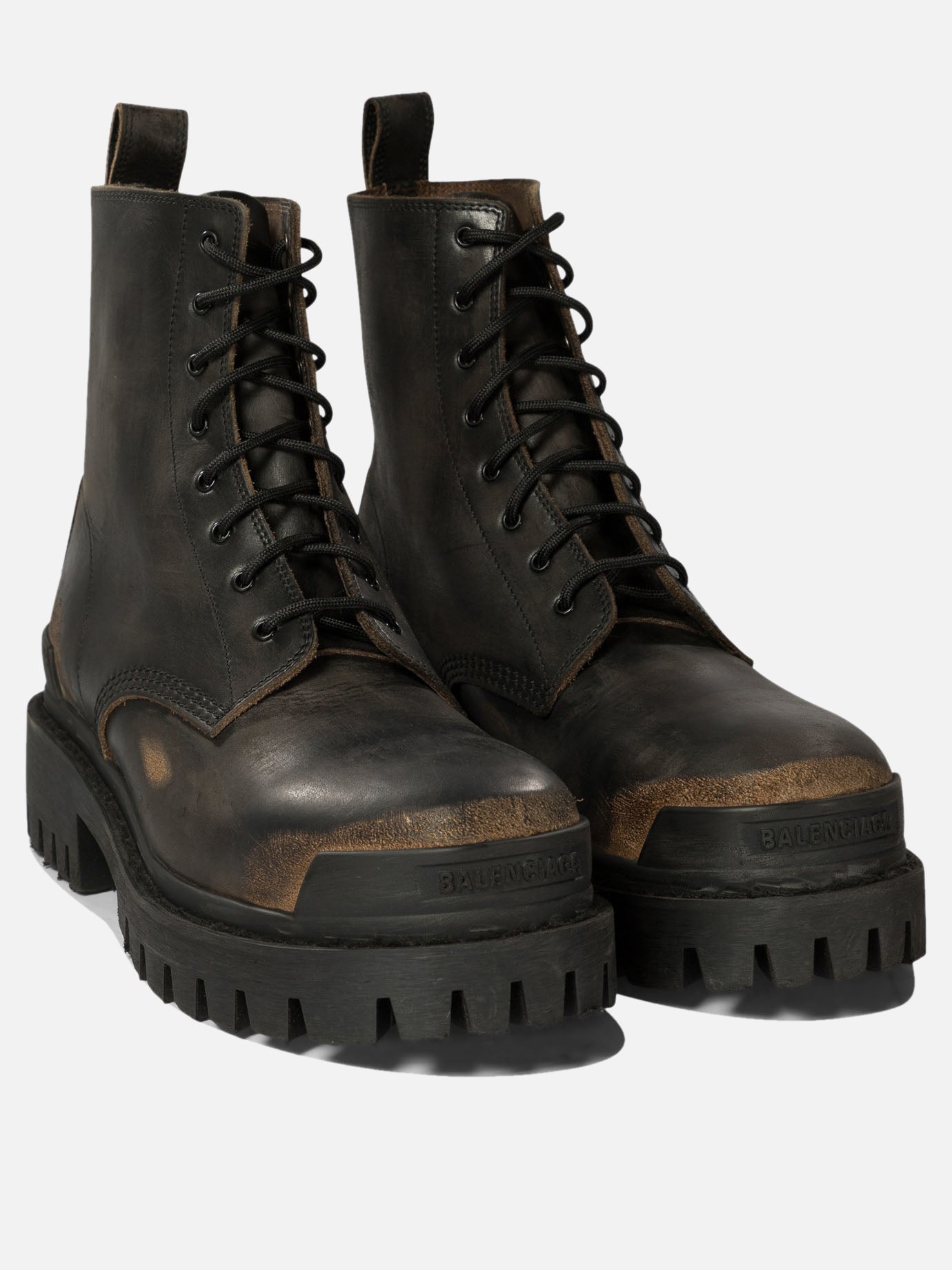 "Strike" combat boots