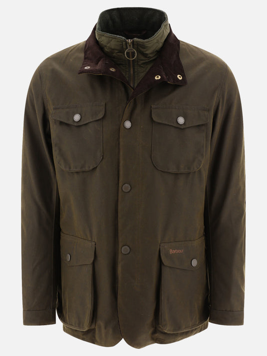 Quilted & Utility Jackets Solid colour  Green - Barbour Men | PLP | VIETTI Online Store 
