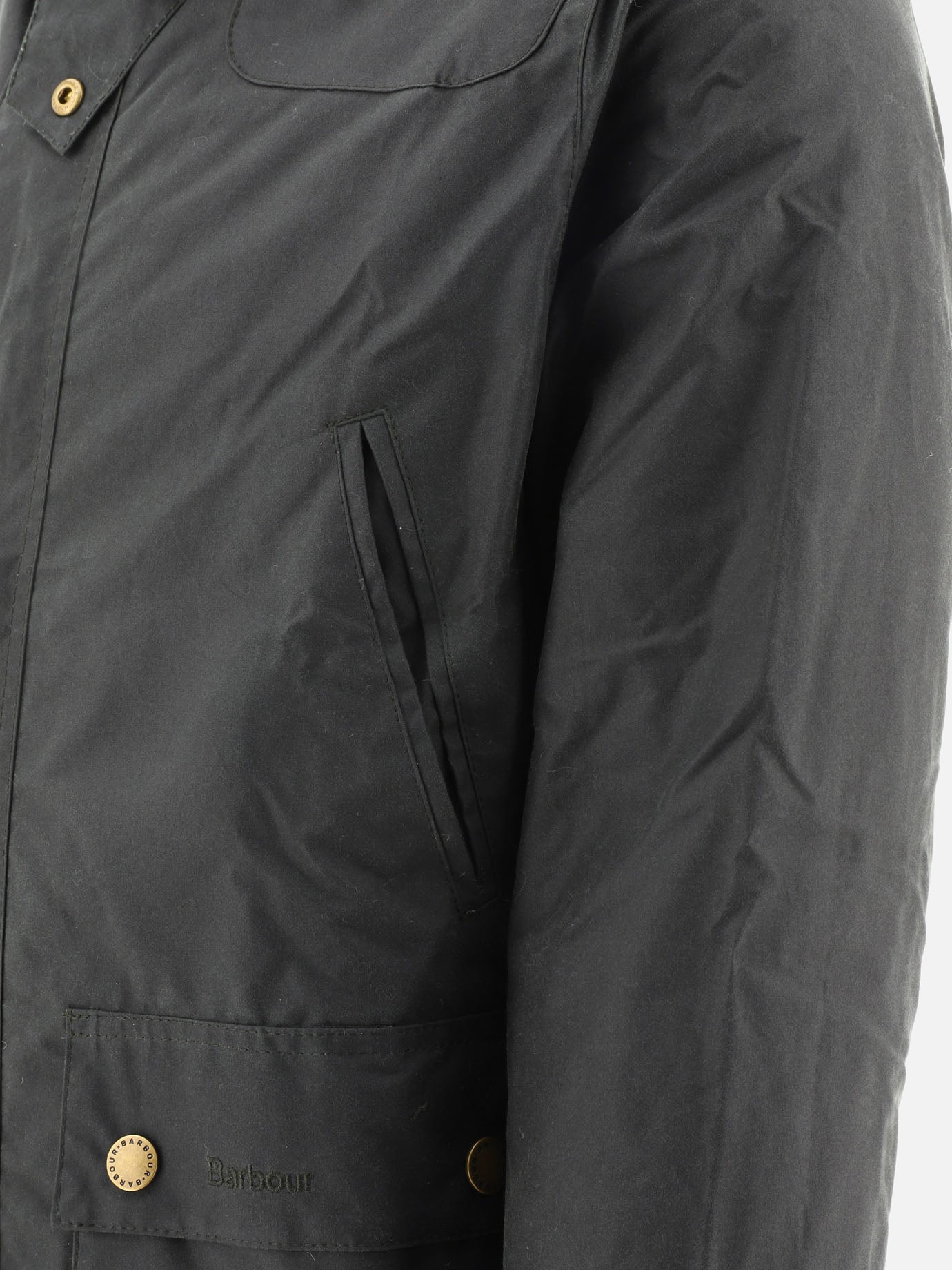 Quilted & Utility Jackets Solid colour  Grey - Barbour Men | PDP | VIETTI Online Store | thumbnail_4