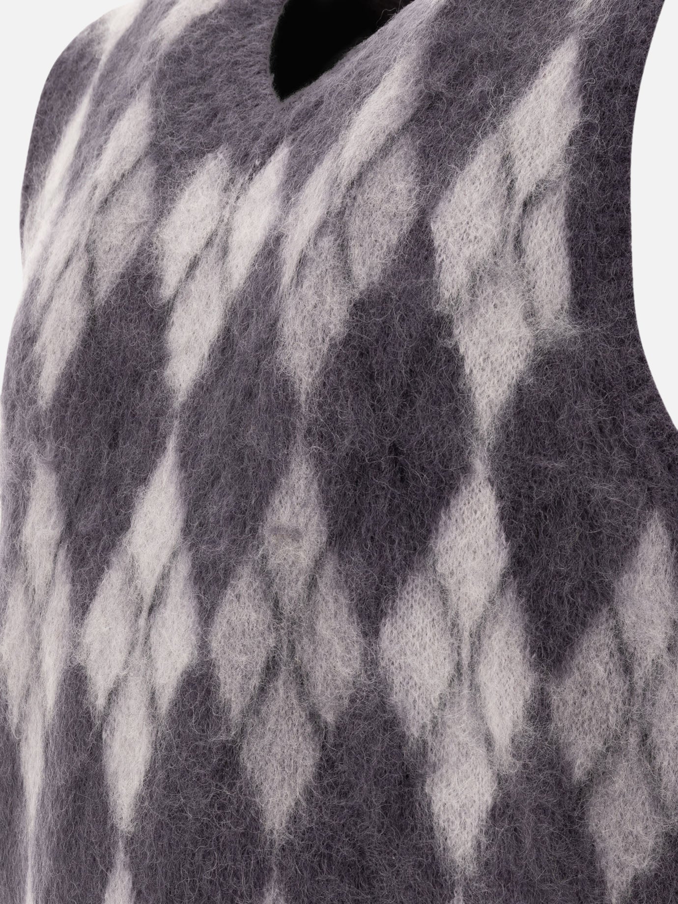 Beams Plus Gilet &quot;Argyle&quot; 15797019_S Grey thumbnail_4
