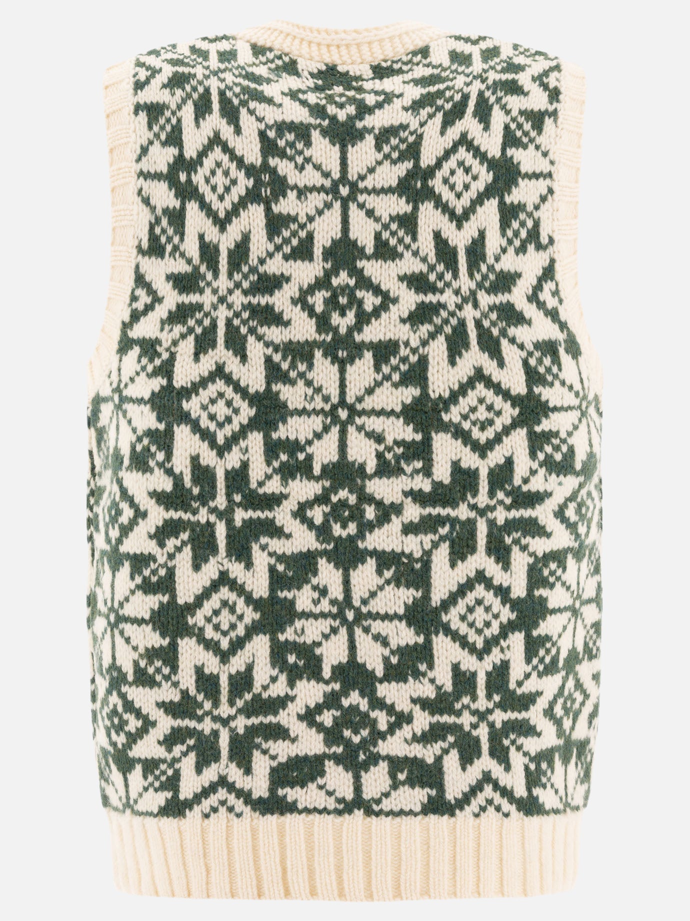 Beams Plus Gilet &quot;Snow&quot; 10371426_S Green thumbnail_2