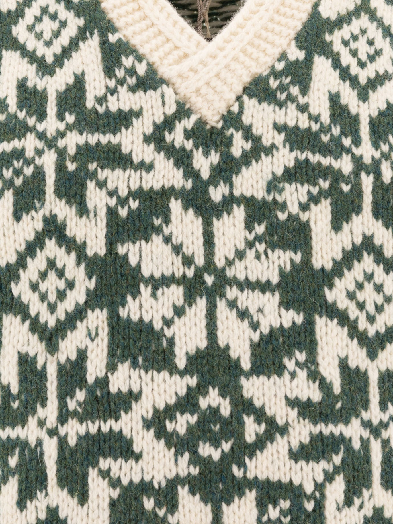 Beams Plus Gilet &quot;Snow&quot; 10371426_S Green thumbnail_3