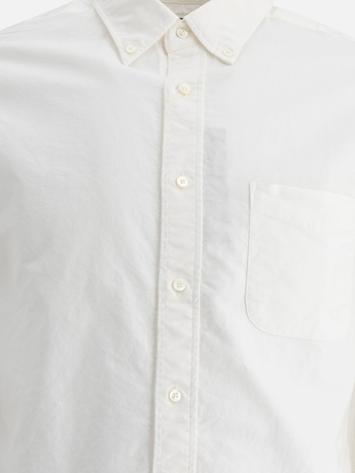Beams Plus Camicia &quot;BD Oxford&quot; 17023175_M White thumbnail_3