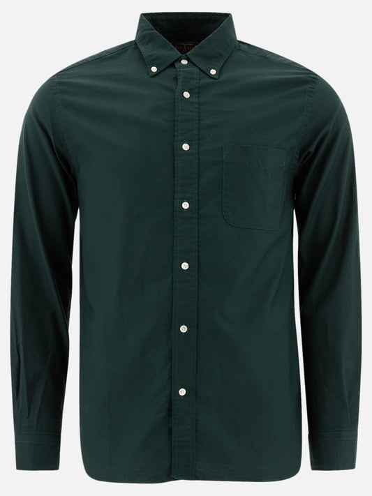 Beams Plus Camicia "BD Color Oxford" 15050101_S Green 1