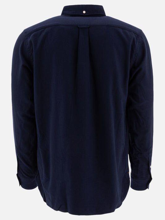 Beams Plus Camicia "BD Flannel Solid" 11588329_S Blue 2