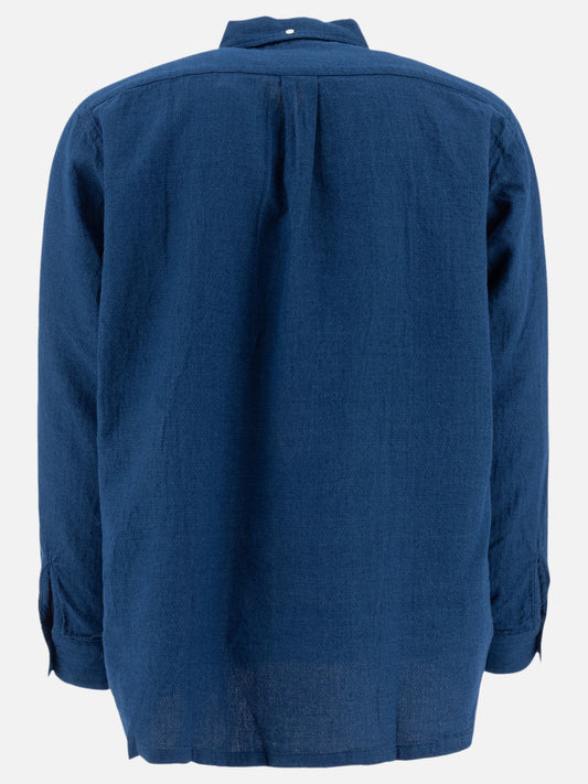 Beams Plus Camicia "Panama" 16008877_M Blue 2