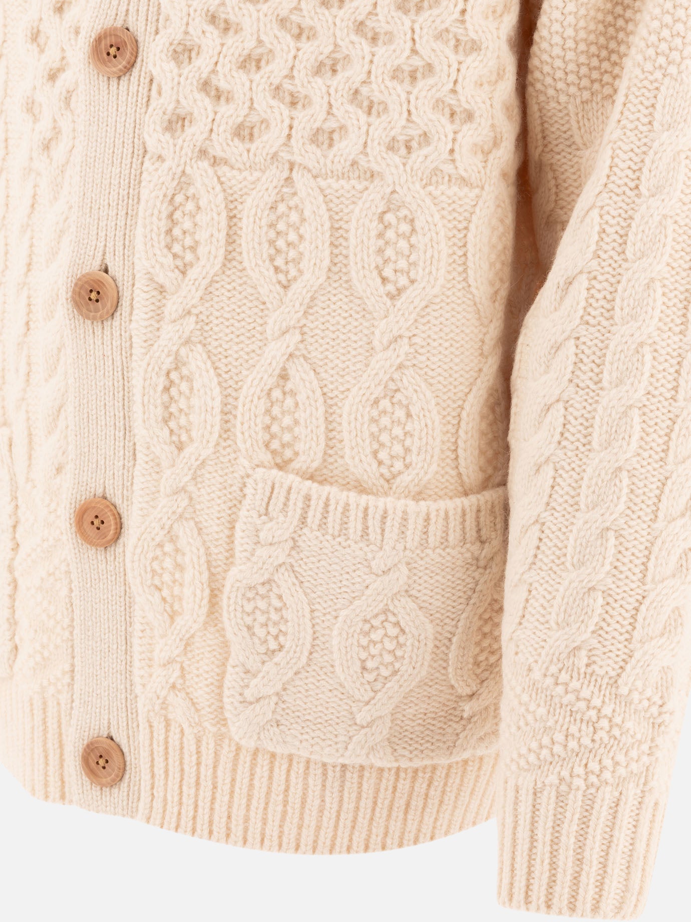 Beams Plus &quot;Alan&quot; Cardigan 17578801_M Beige thumbnail_4