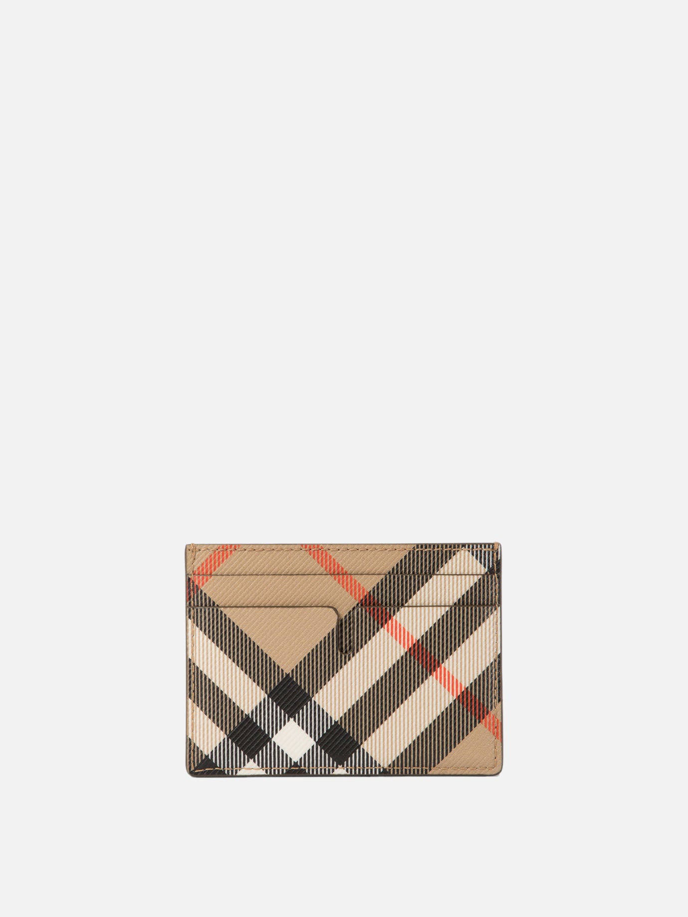 Burberry "Check" card holder Beige