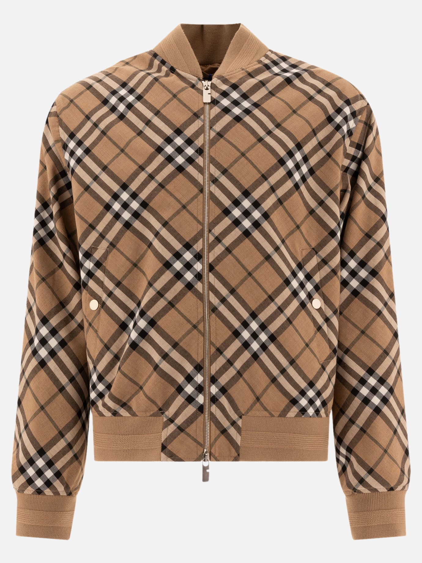 Quilted & Utility Jackets Check  Beige - Burberry Men | PDP | VIETTI Online Store | thumbnail