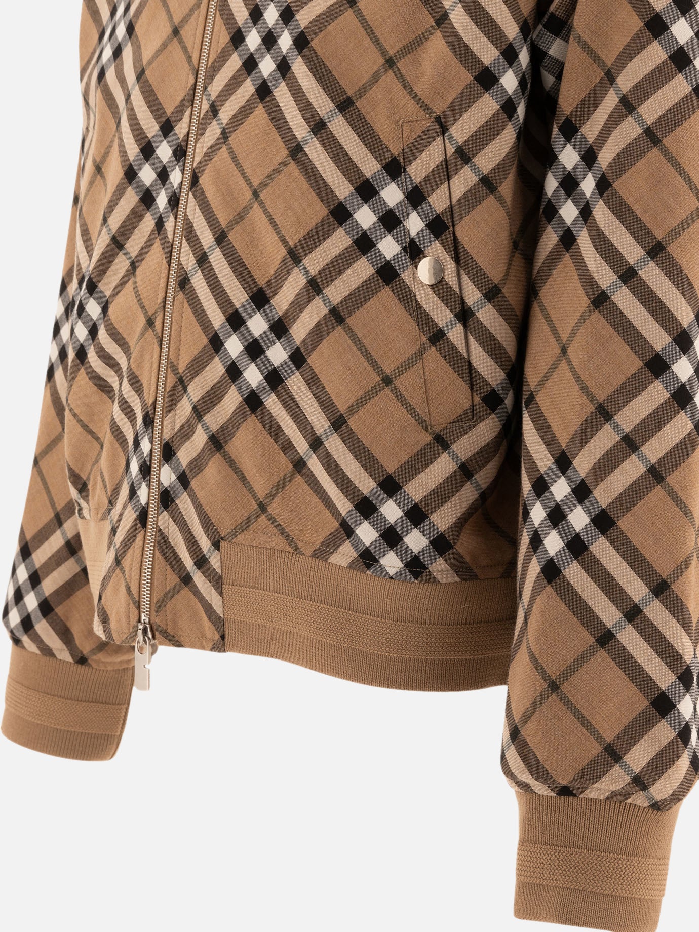 Quilted & Utility Jackets Check  Beige - Burberry Men | PDP | VIETTI Online Store | thumbnail_4