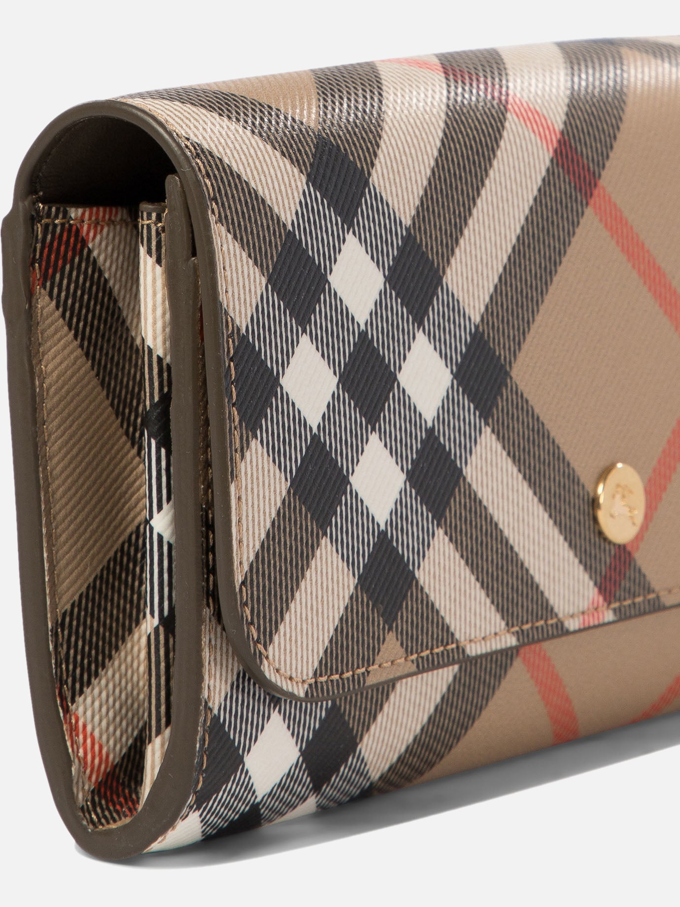 Burberry Continental Check wallet Beige