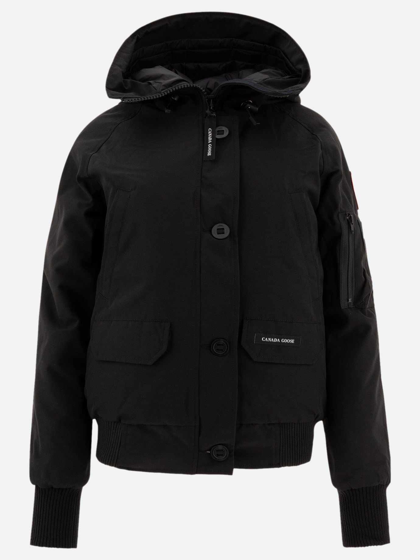 Bomber jackets Solid colour  Black - Canada Goose Women | PDP | VIETTI Online Store | thumbnail