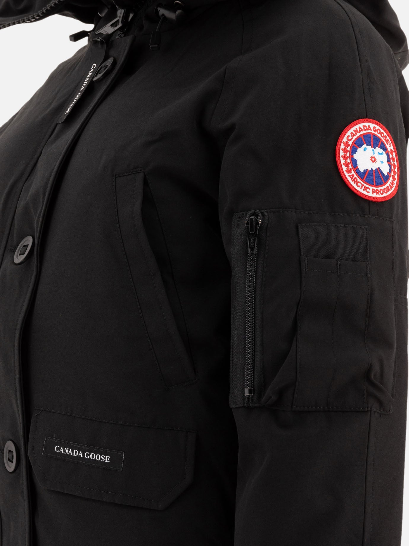 Bomber jackets Solid colour  Black - Canada Goose Women | PDP | VIETTI Online Store | thumbnail_4