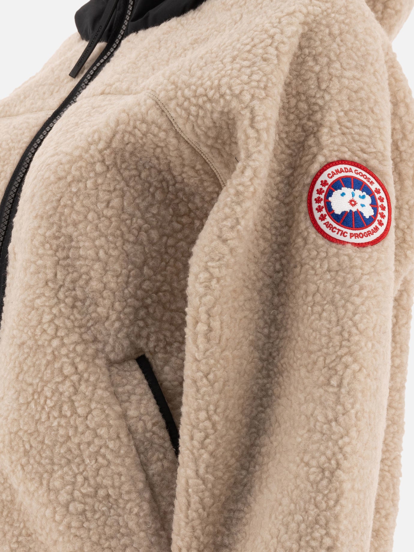 Canada Goose "Simcoe" fleece jacket Beige