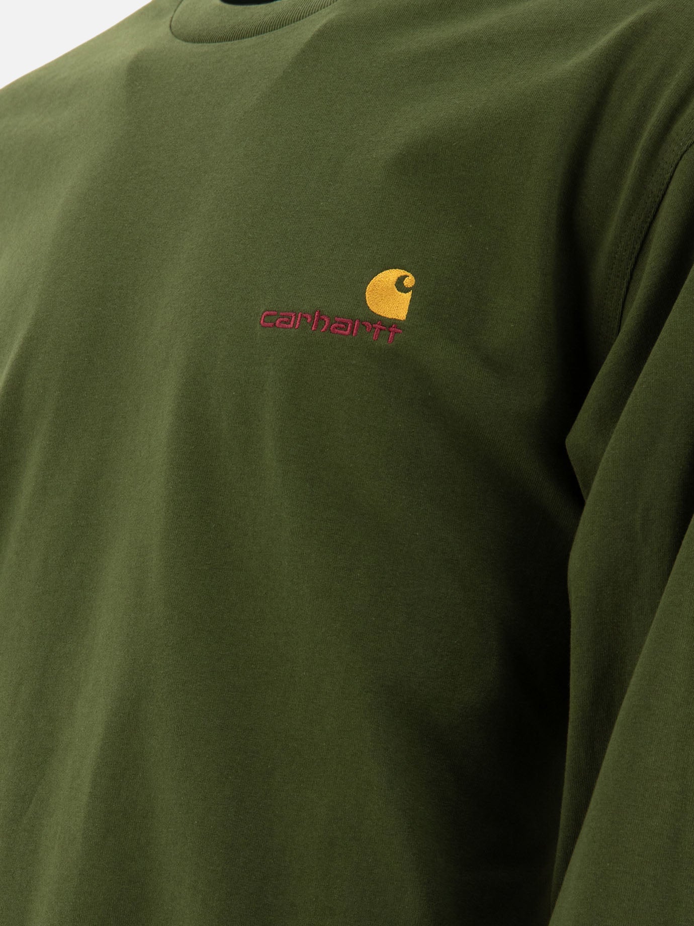 Carhartt WIP "American Script" t-shirt Green