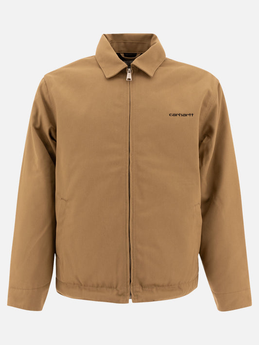 Quilted & Utility Jackets Solid colour  Beige - Carhartt WIP Men | PLP | VIETTI Online Store 
