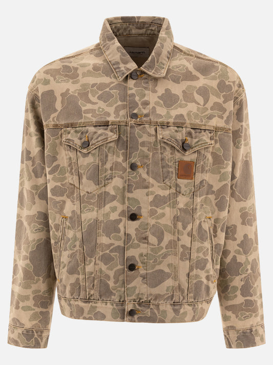 Denim jackets Camouflage  Green - Carhartt WIP Men | PLP | VIETTI Online Store 
