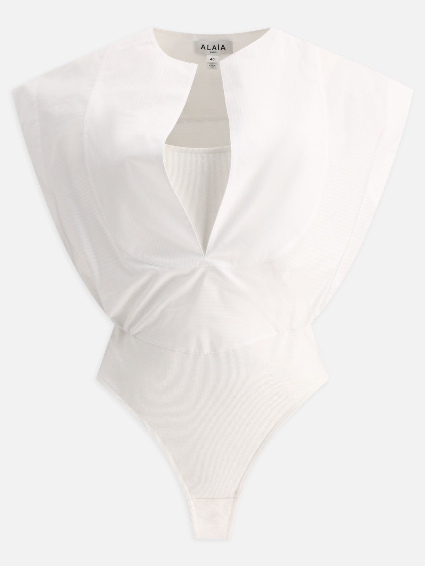 Bodysuits Solid colour  White - Alaïa Women | PDP | VIETTI Online Store | thumbnail