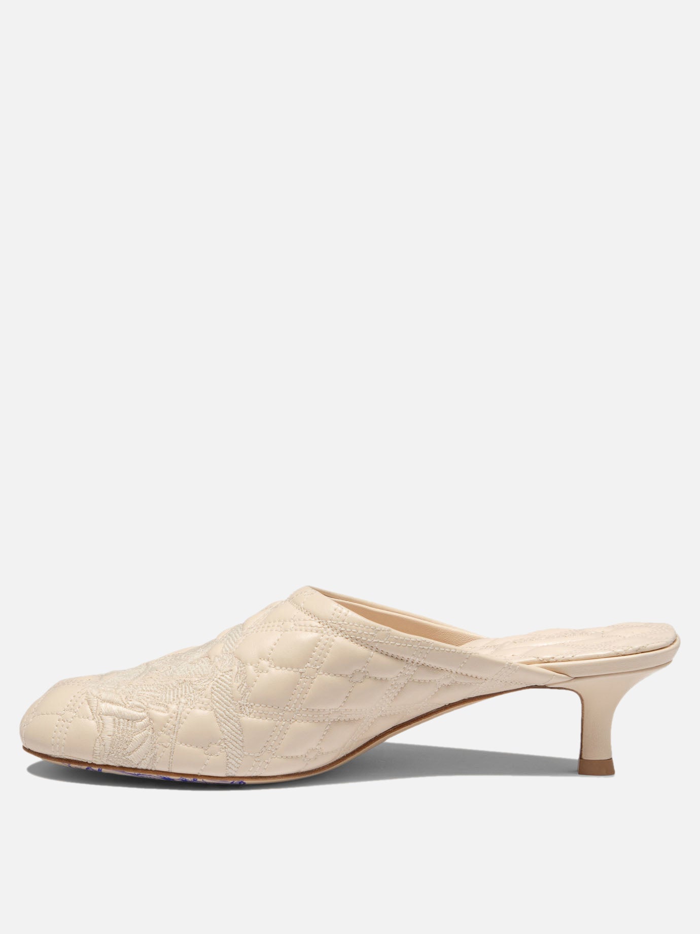 Burberry &quot;Sadler&quot; mules 45 mm 12098665_36 Beige thumbnail_3