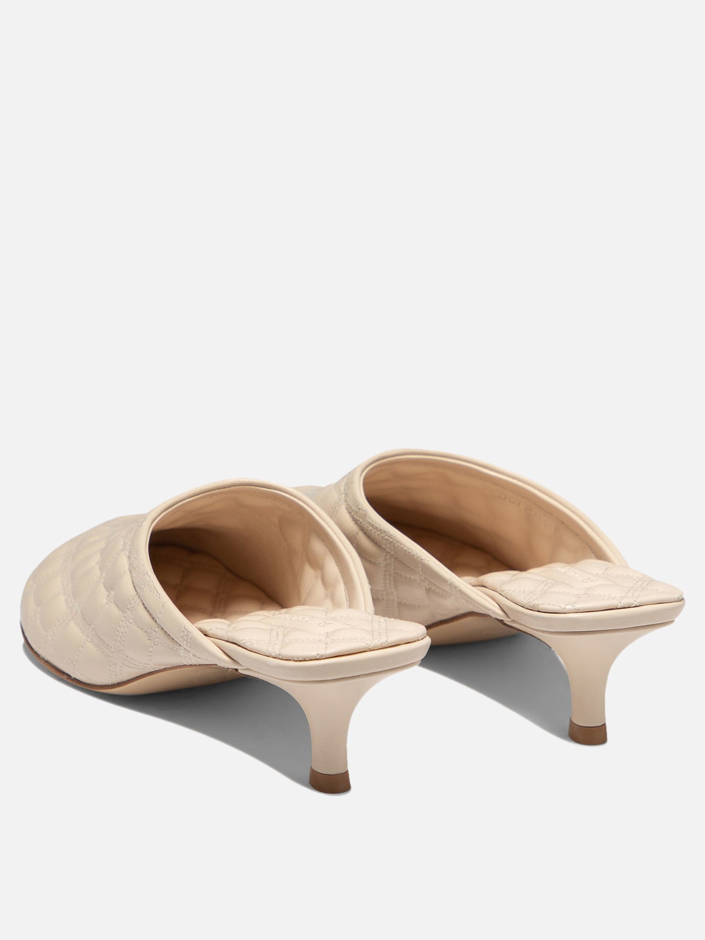 Burberry &quot;Sadler&quot; mules 45 mm 12098665_36 Beige thumbnail_4