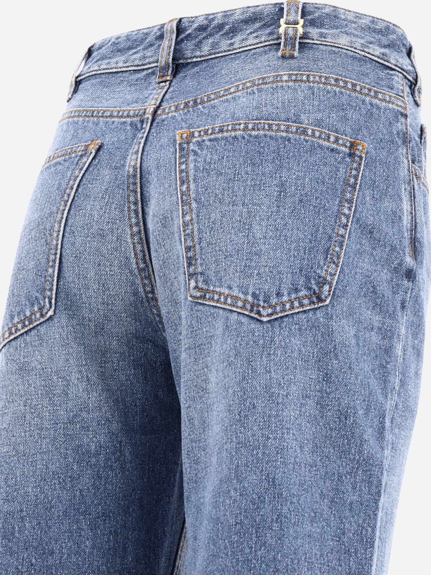 Jeans a gamba dritta Denim  Azzurro - Chloé Donna | PDP | VIETTI Online Store | thumbnail_4