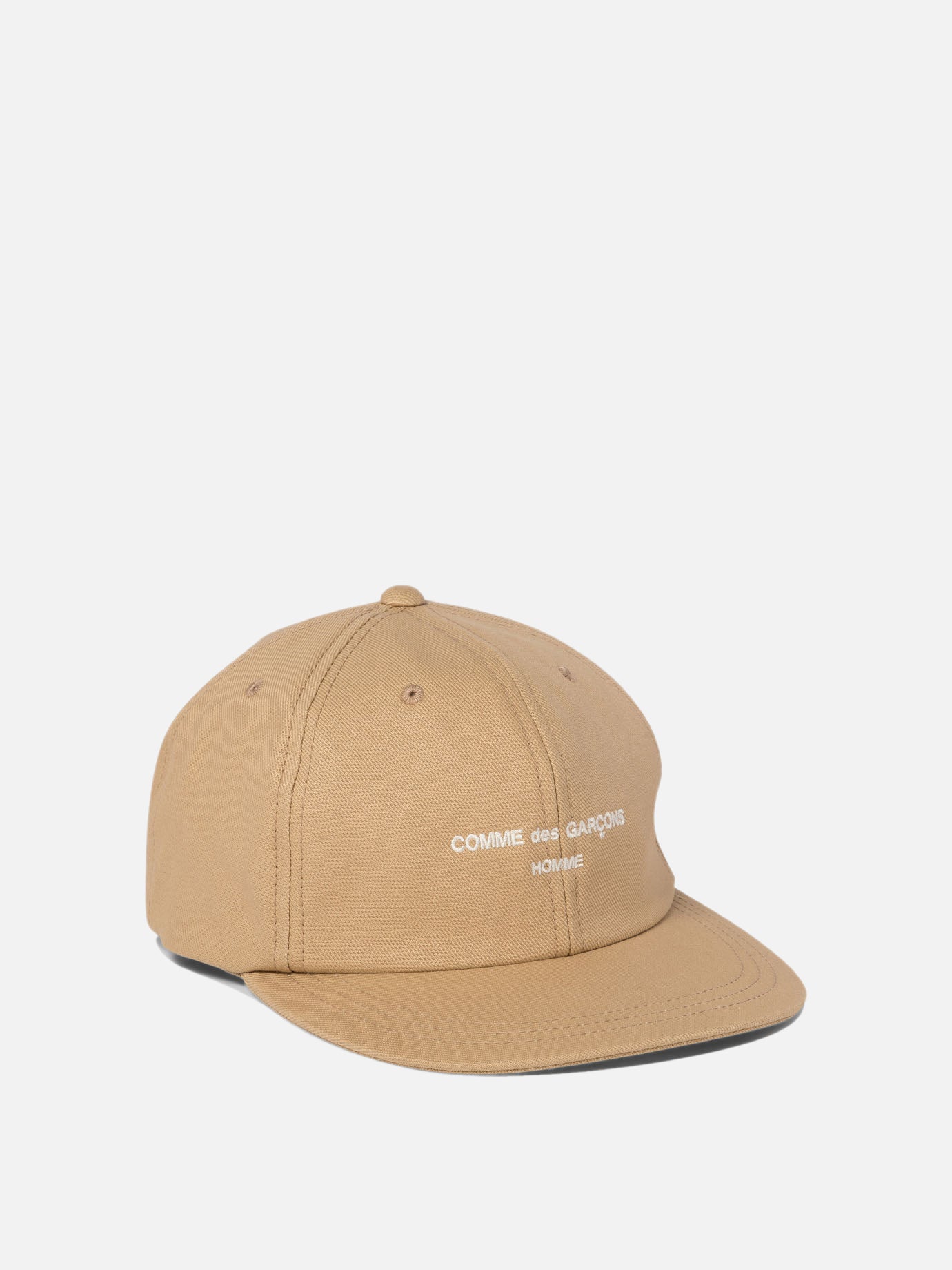 Comme Des Garçons Homme Trucker hat with embroidery Black