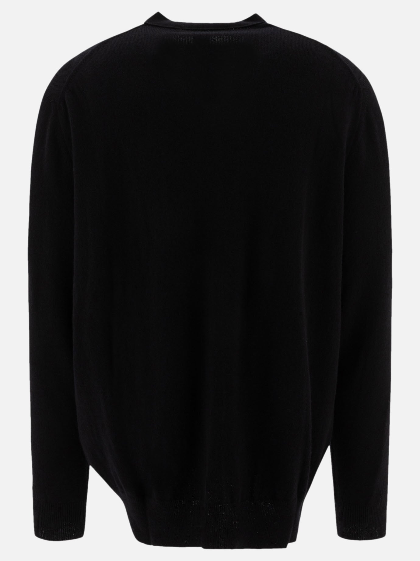 Comme Des Garçons Shirt Wool cardigan Black