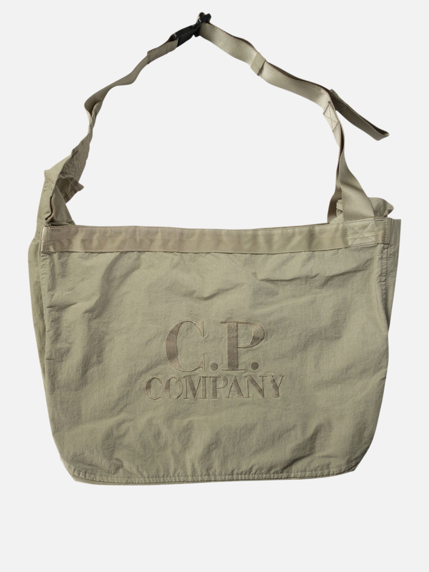 C.P. Company "Plain Paper Touch" tote bag Green