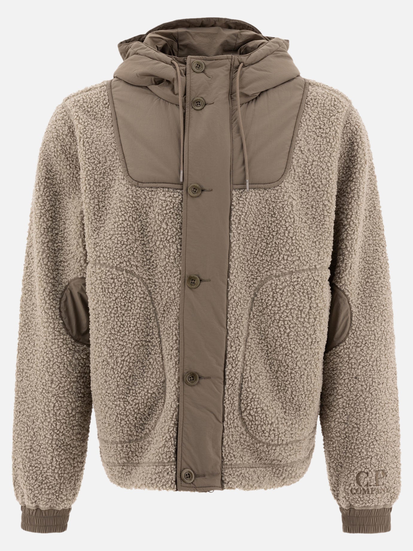 Fleece jackets Solid colour  Green - C.P. Company Men | PDP | VIETTI Online Store | thumbnail
