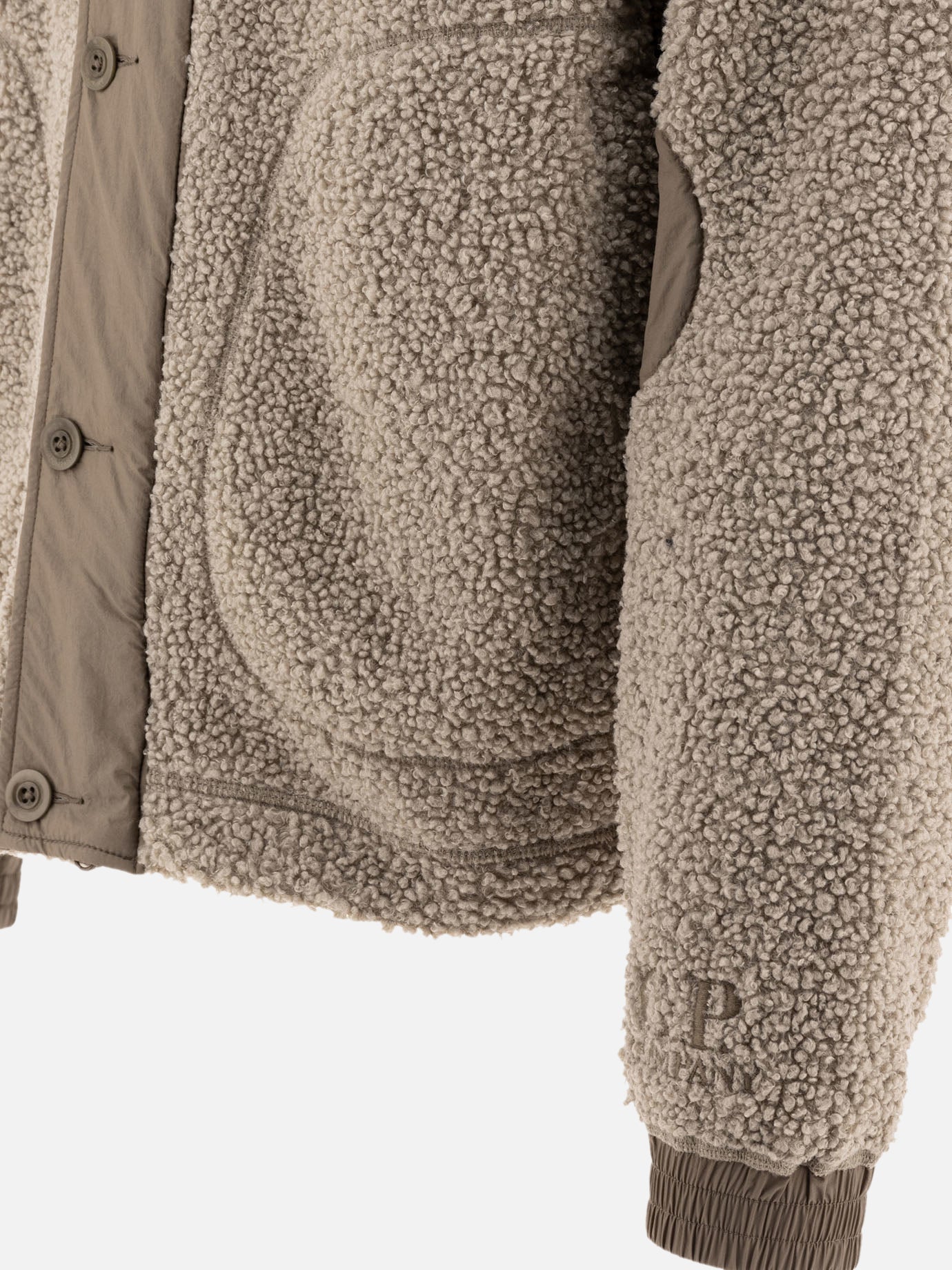 Fleece jackets Solid colour  Green - C.P. Company Men | PDP | VIETTI Online Store | thumbnail_4