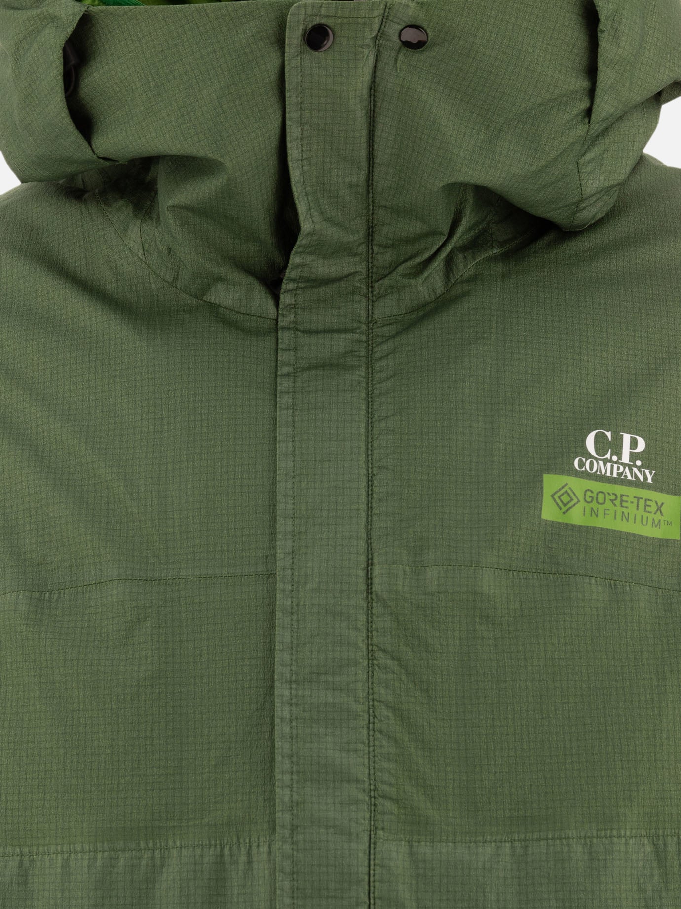 Technical jackets Solid colour  Green - C.P. Company Men | PDP | VIETTI Online Store | thumbnail_4