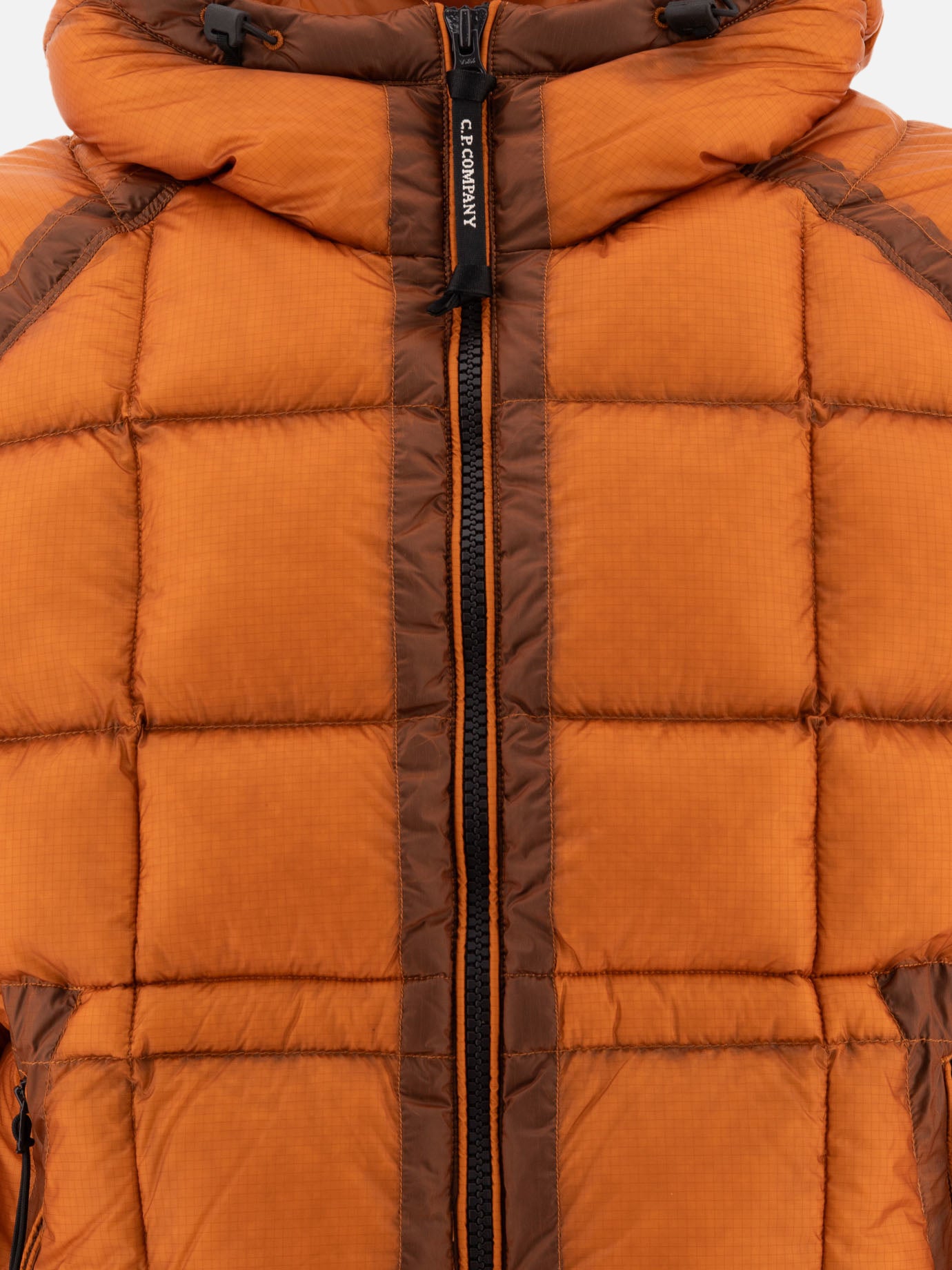 Down jackets Solid colour  Orange - C.P. Company Men | PDP | VIETTI Online Store | thumbnail_3