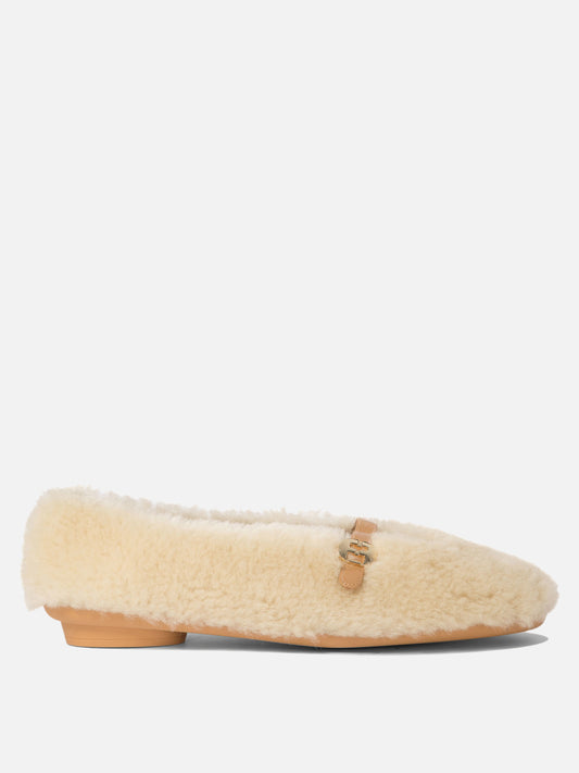 Ballerine shearling "Noella Fur"