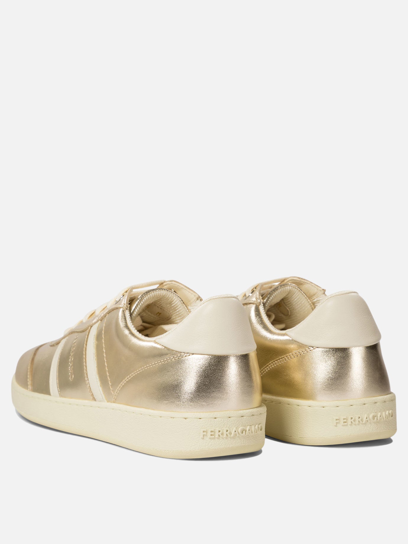 Ferragamo "Achille" sneakers Gold