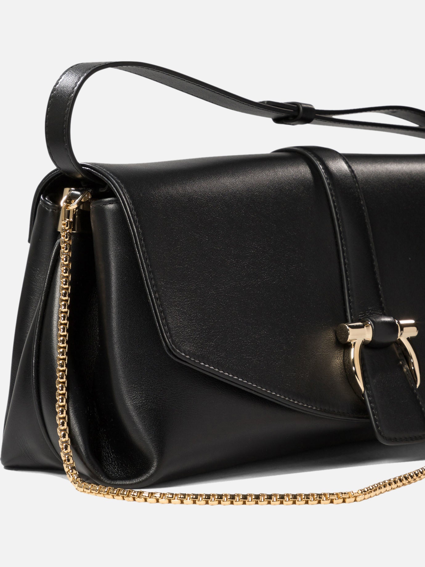 Ferragamo Crossbody bag with flap Black