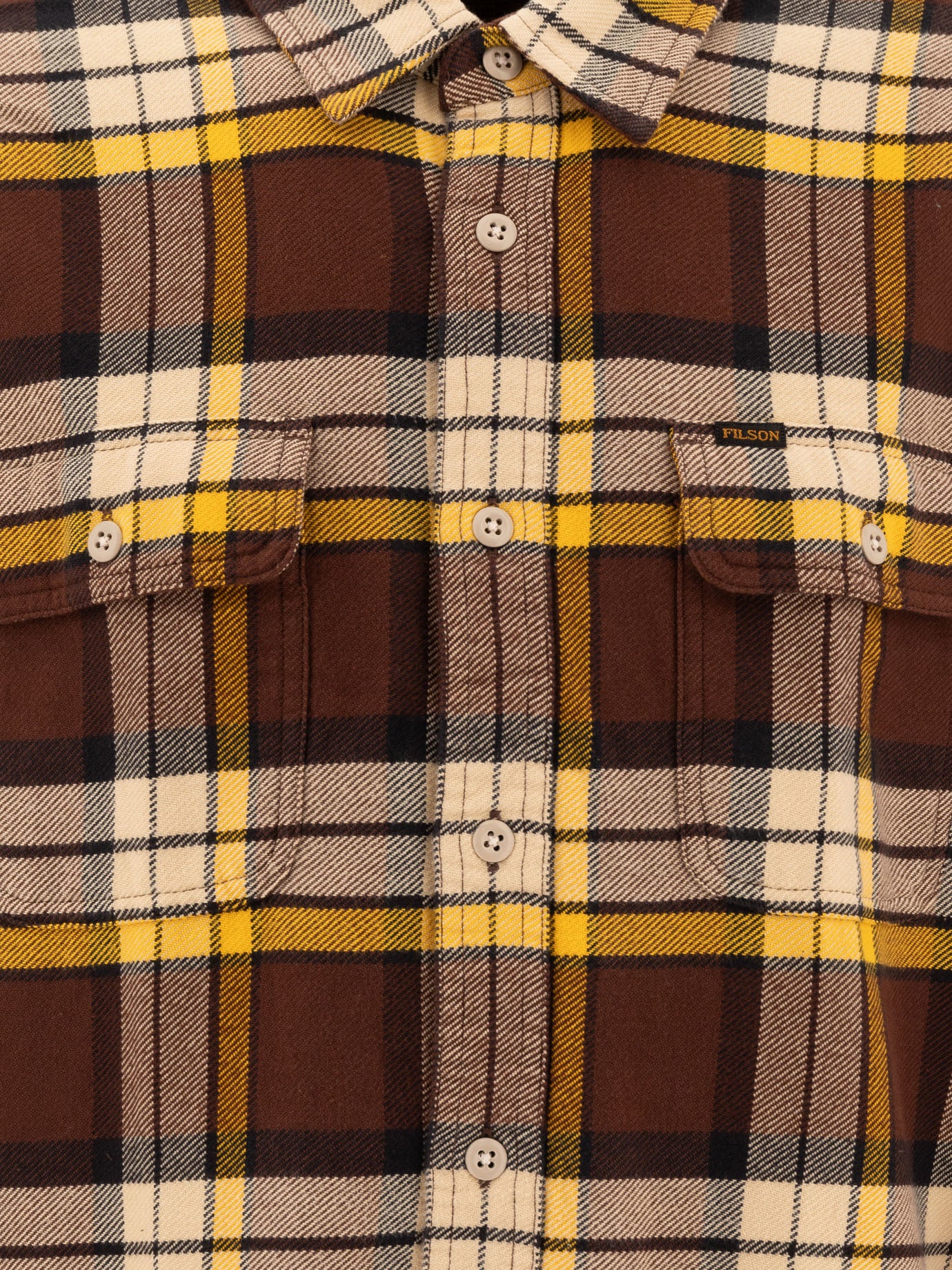 Filson Vintage flannel shirt Brown