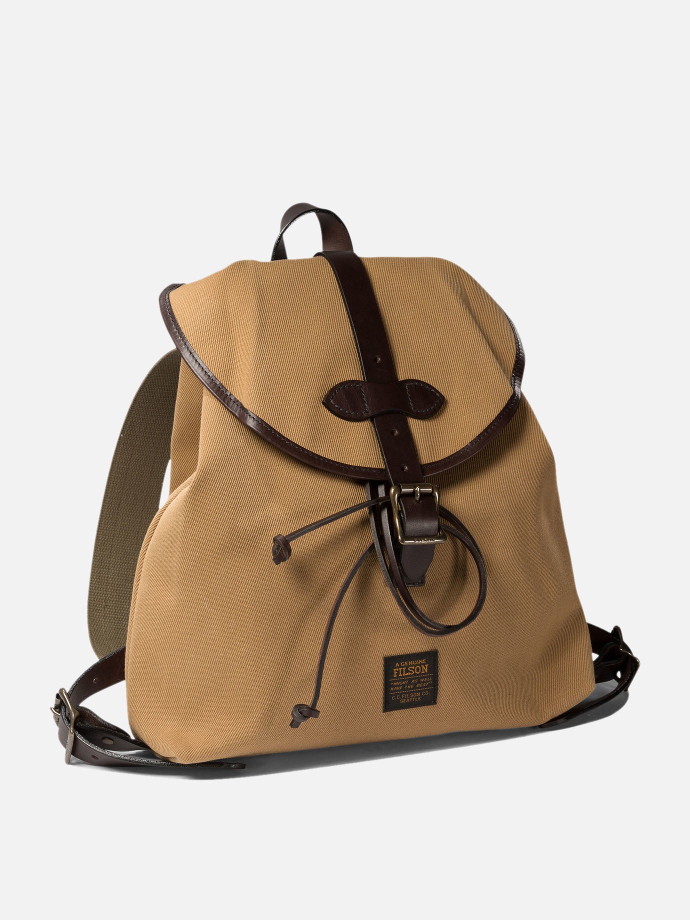 Filson Drawstring backpack Beige