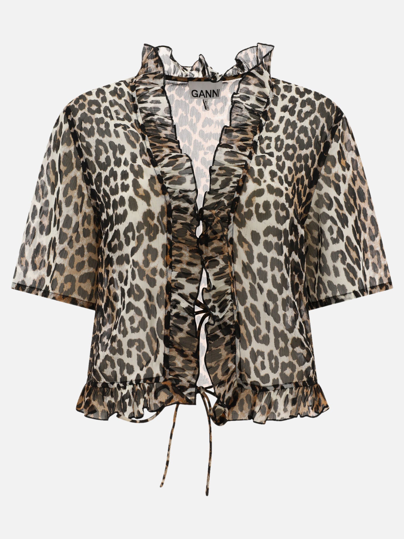 Top in animalier