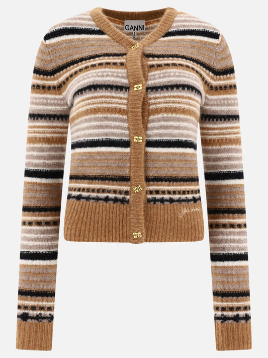 Striped cardigan