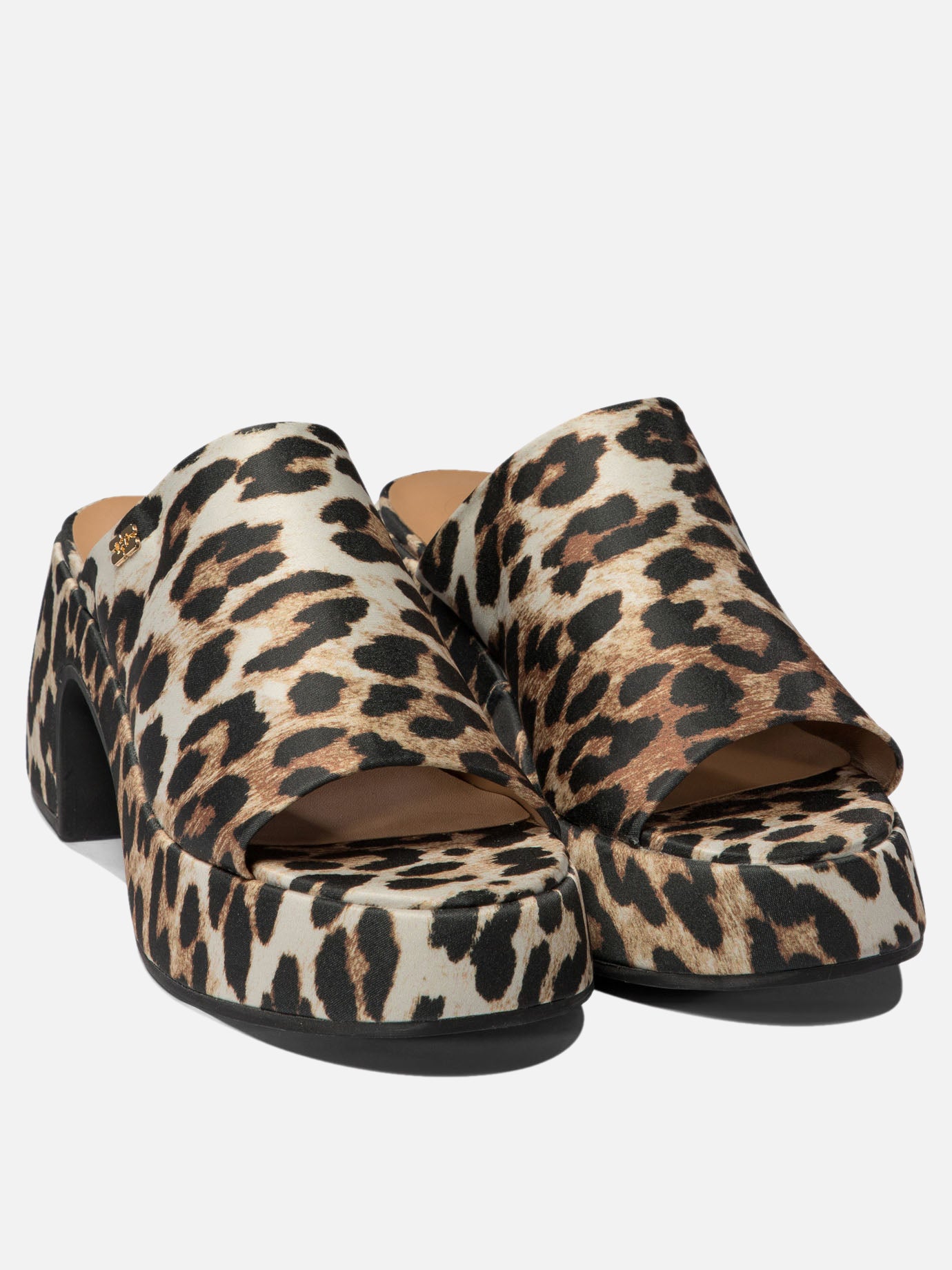 Leopard sandals